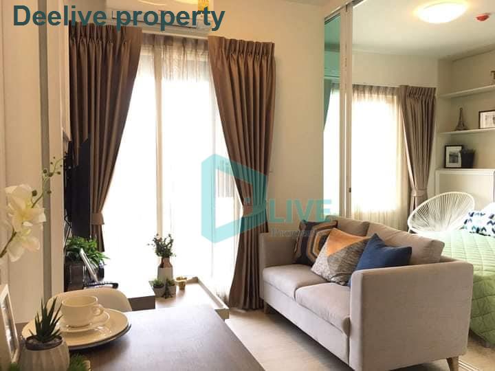 รูป DL100811 ให้เช่าคอนโด แชปเตอร์ วัน อีโค รัชดา - ห้วยขวาง (Chapter One Eco Ratchada - Huai Khwang ) ใกล้ MRT ห้วยขวาง พร้อมเข้าอยู่ โทรด่วน 0653619502 LineID @534wlwof - รูปที่ 2/9