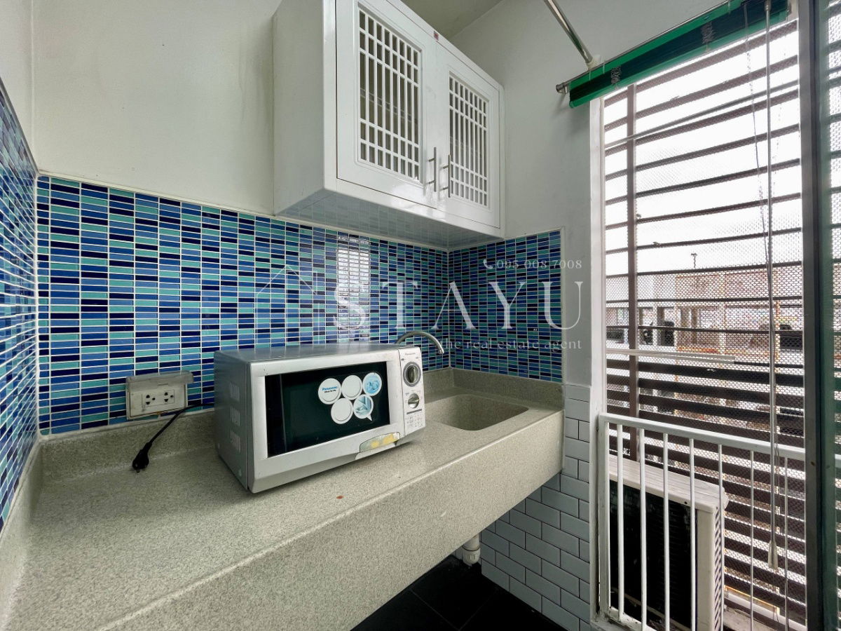 picture 🔥🔥Very good price!! Call quickly before the room is reserved!! Beautiful room!! Fully furnished!! A space asoke ratchada next to MRT Rama 9🔥🔥  - 5/9