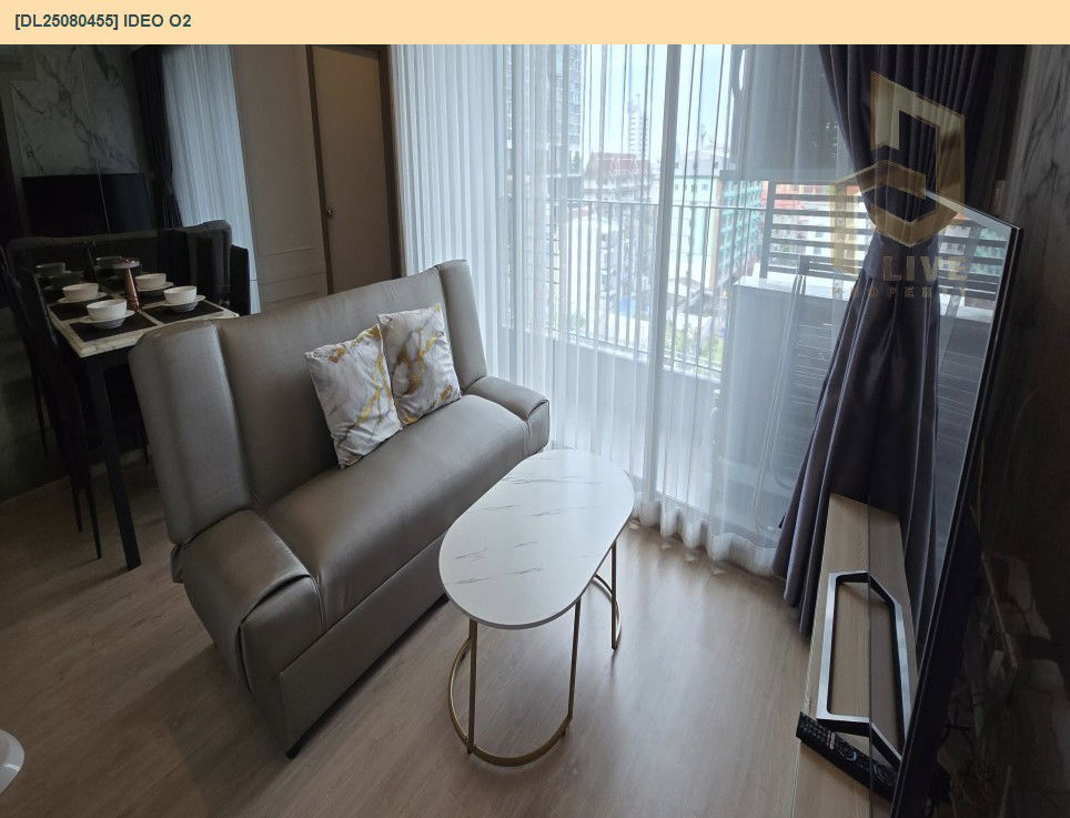 รูป DL25080455 ให้เช่าคอนโด ไอดีโอ โอทู (IDEO O2) ใกล้ BTS บางนา พร้อมเข้าอยู่ โทรด่วน 0638692663 LineID @897iyzll - รูปที่ 2/16