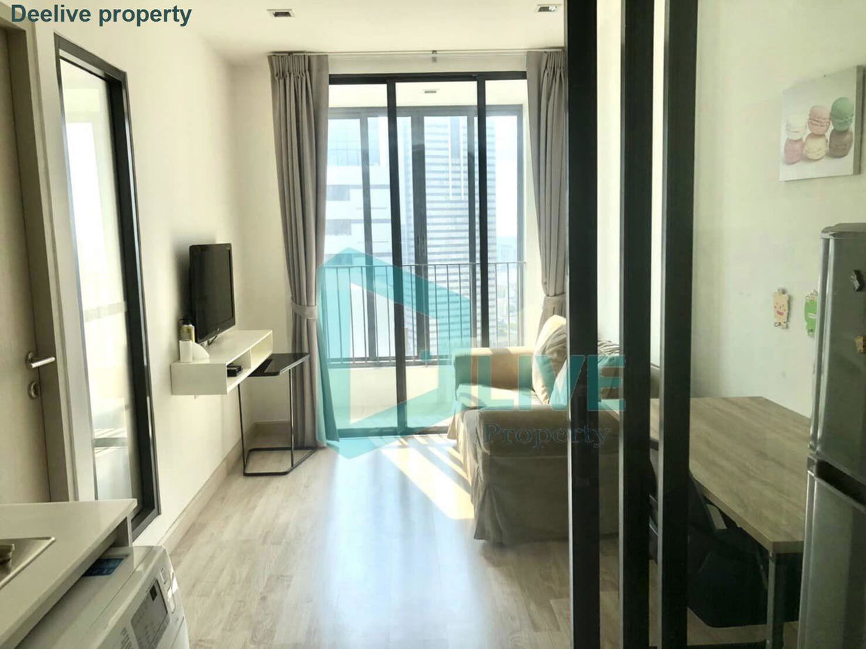 picture DL101652 Condo for rent, IDEO Mobi Sathorn near BTS Krung Thon Buri, ready to move in, call urgently 0638692663 LineID @534wlwof - 1/7