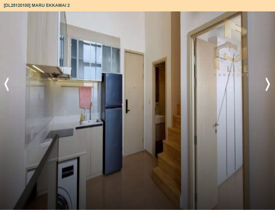 picture DL25120100 Condo for rent, MARU EKKAMAI 2 near BTS Ekkamai, ready to move in, call urgently 0638692663 LineID @655ebbvc - 6/9