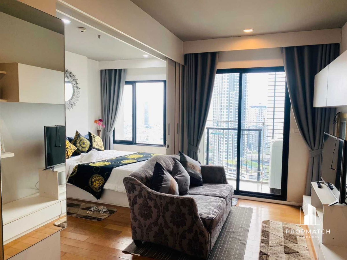 รูป PM027119✨Flash Deal ✨ Blocs 77 (1Bed 1Bath 40.24SQM.) พร้อมอยู่ ! เพียง 18,000 บาทต่อเดือน Tel.0981315848 @propmatch - รูปที่ 2/24