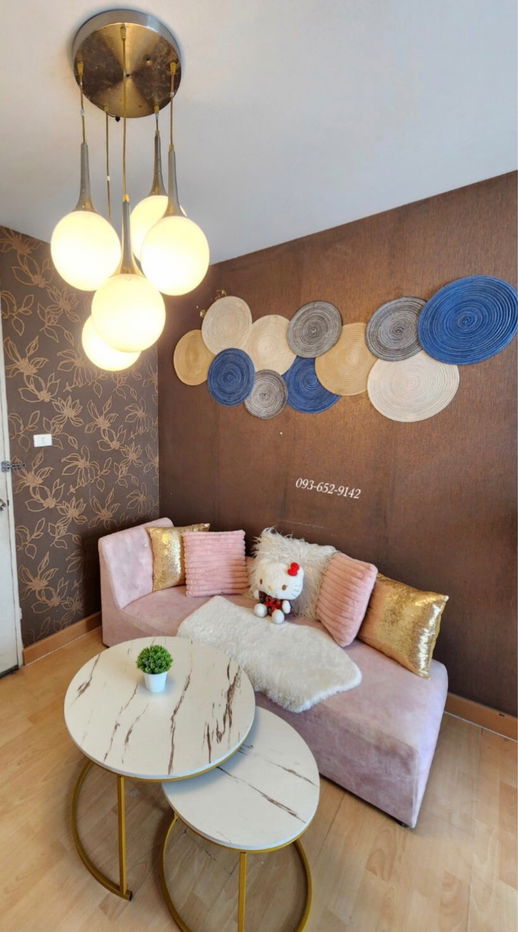 รูป ❤️❤️❤️ ให้เช่าคอนโด Smart Condo พระราม2 (( 30 ตรม / 5999 ต่อเดือน / โคมไฟระย้า ติดวอล์เปเปอร์ / แต่งห้องหรูมาก )) ใกล้เซ็นทรัล พระราม 2 - รูปที่ 1/12