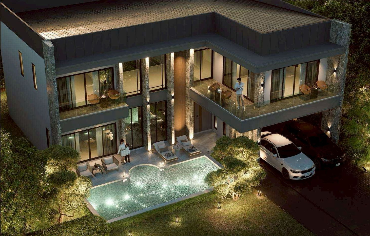 รูป Luxury 5-Bedroom Pool Villa in Siam Country Club - รูปที่ 1/18