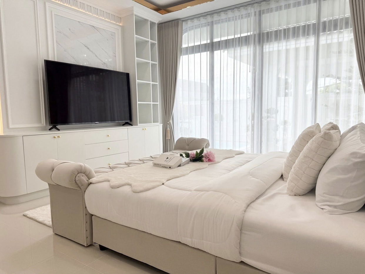 รูป ขายพูลวิลล่าชั้นเดียวสไตล์โมเดิร์นคลาสสิก – ห้วยใหญ่ พัทยา - รูปที่ 15/20