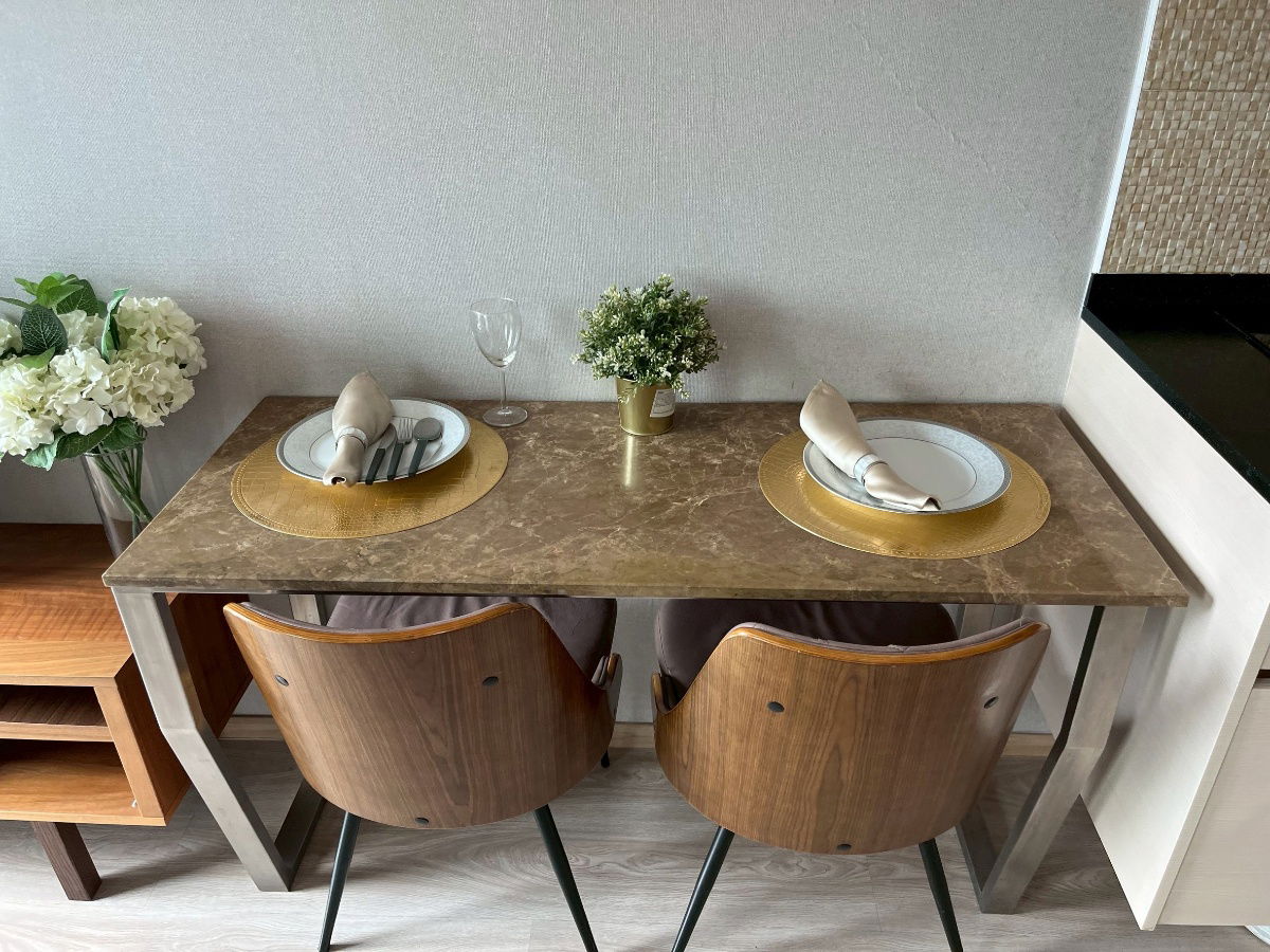 รูป คอนโดโนเบิลรีโวลรัชดา เครื่องใช้ไฟฟ้า เฟอร์นิเจอร์ครบ ติด MRT ศูนย์วัฒนธรรม - รูปที่ 5/12