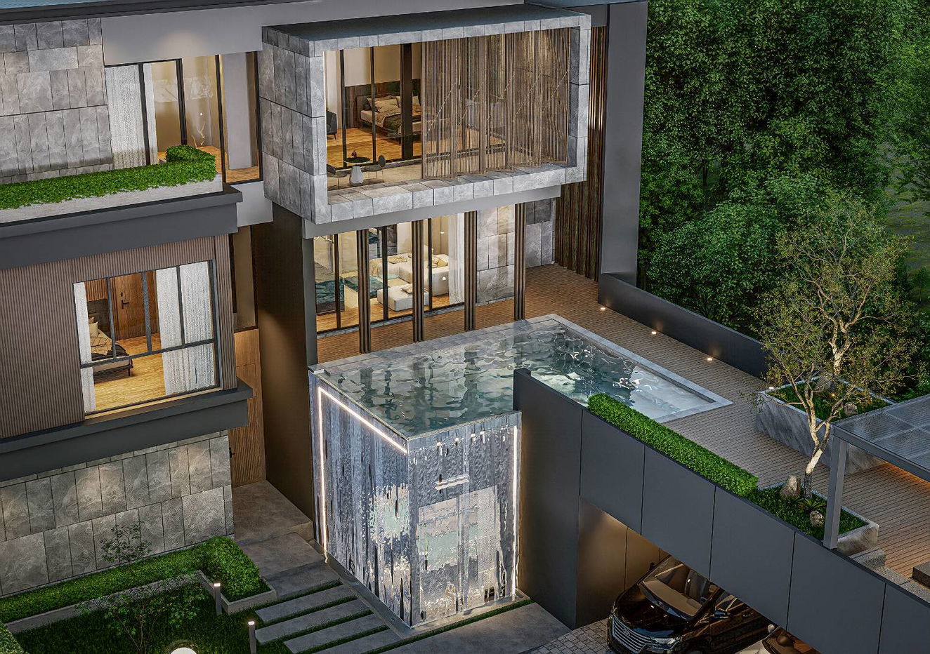 รูป ขายวิลล่าฮาร์โมนี่ฮิลล์ พัทยา - รูปที่ 4/9