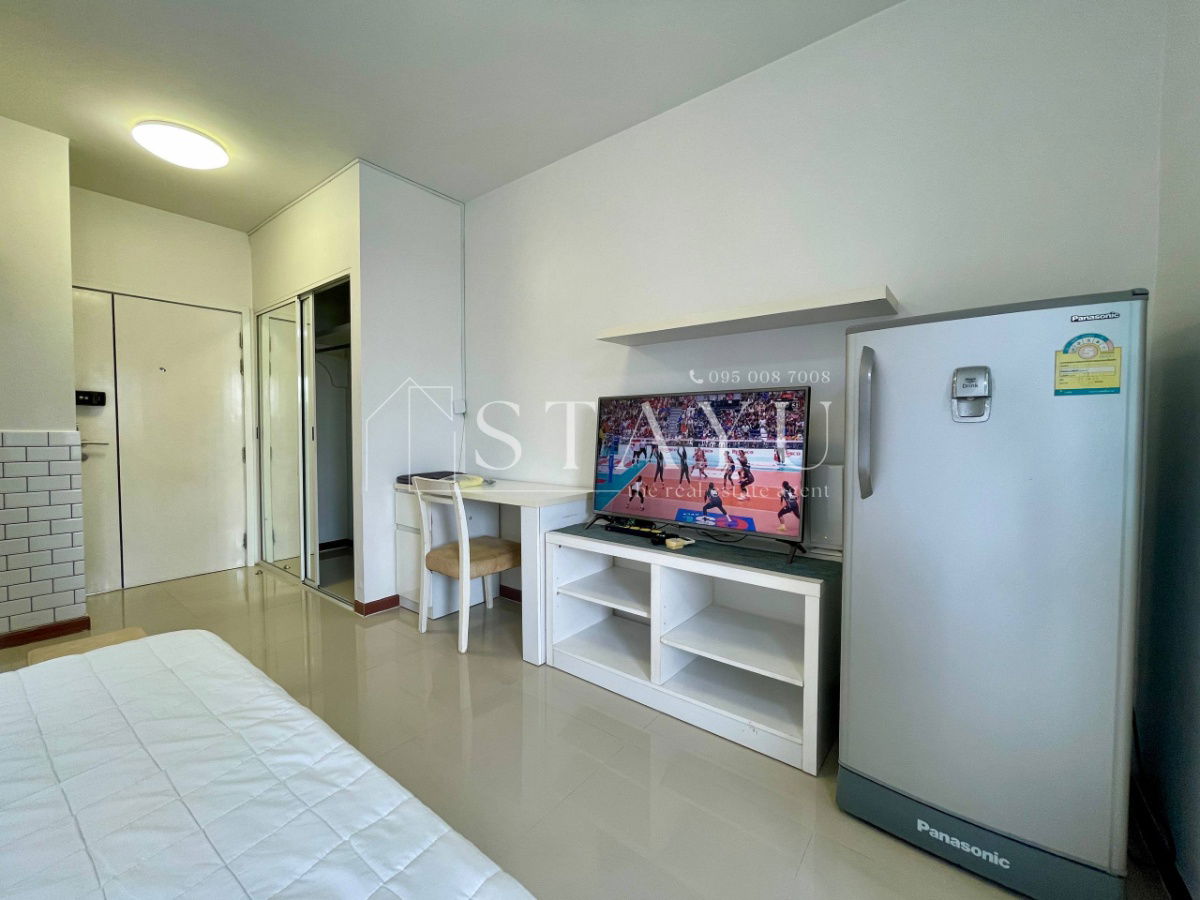 picture 🔥🔥Very good price!! Call quickly before the room is reserved!! Beautiful room!! Fully furnished!! A space asoke ratchada next to MRT Rama 9🔥🔥  - 2/9