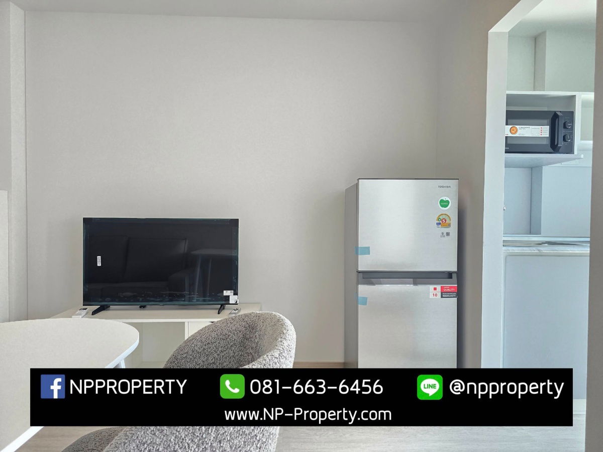 รูป 💥 คอนโดเอิร์นอมตะนคร ตึก A1 ชั้น 5  💸 ราคาเช่าเพียง 6,500 บาท/เดือน  ✨ ห้องสวย พร้อมอยู่ทันที - รูปที่ 4/14