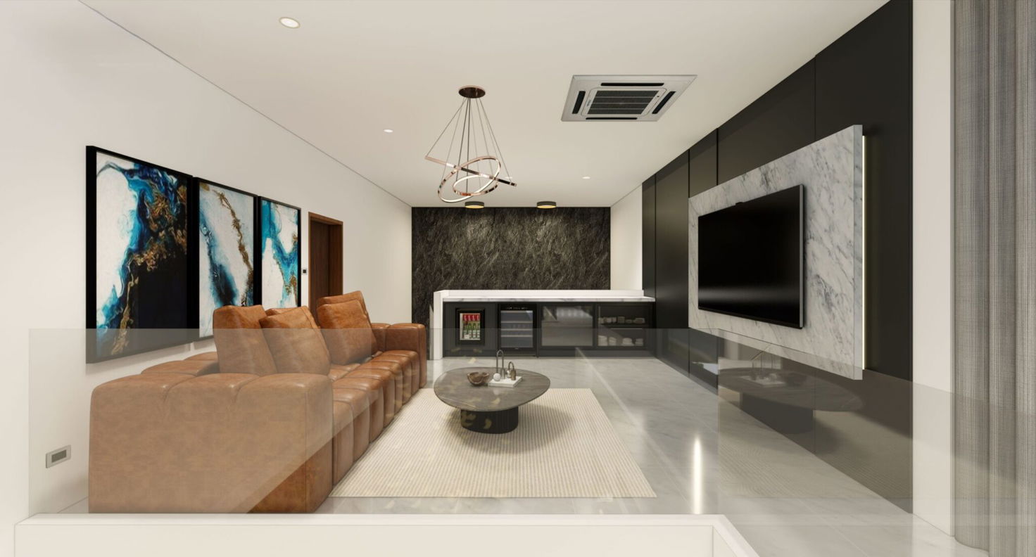 รูป ขายวิลล่าหรู 3 ห้องนอน พร้อมสระว่ายน้ำ ในห้วยใหญ่ - รูปที่ 4/12