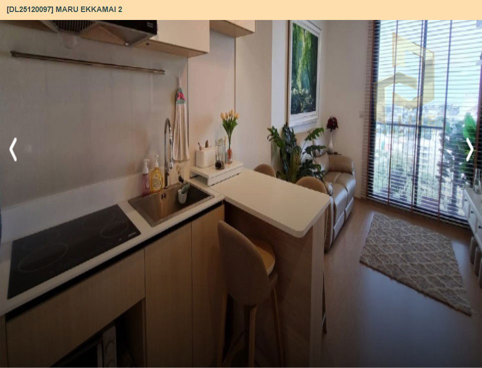 picture DL25120097 Condo for rent, MARU EKKAMAI 2 near BTS Ekkamai, ready to move in, call urgently 0638692663 LineID @655ebbvc - 4/11