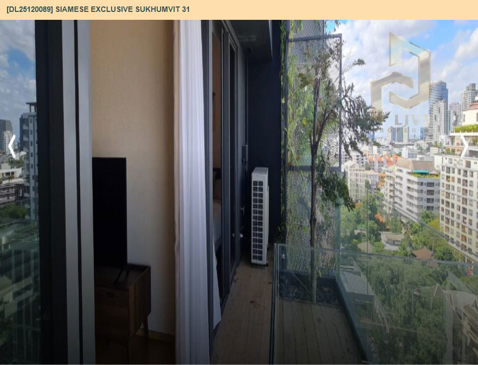 picture DL25120089 Condo for rent, Siamese Exclusive Sukhumvit 31 near BTS Phrom Phong, ready to move in, call urgently 0638692663 LineID @162cjixi - 8/13