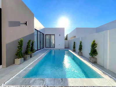 Houses for sale Frost Magical Ice of Siam : Modern Luxury 3-Bedroom Pool Villa for Sale – Mabprachan