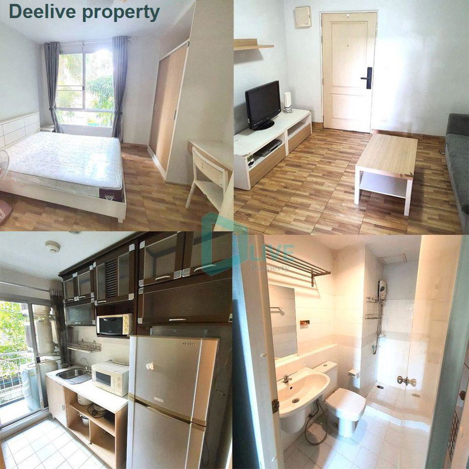 picture DL100648 Condo for rent, The Seed Ratchada - Huay Kwang near MRT ห้วยขวาง, ready to move in, call urgently 0638692663 LineID @534wlwof - 2/7