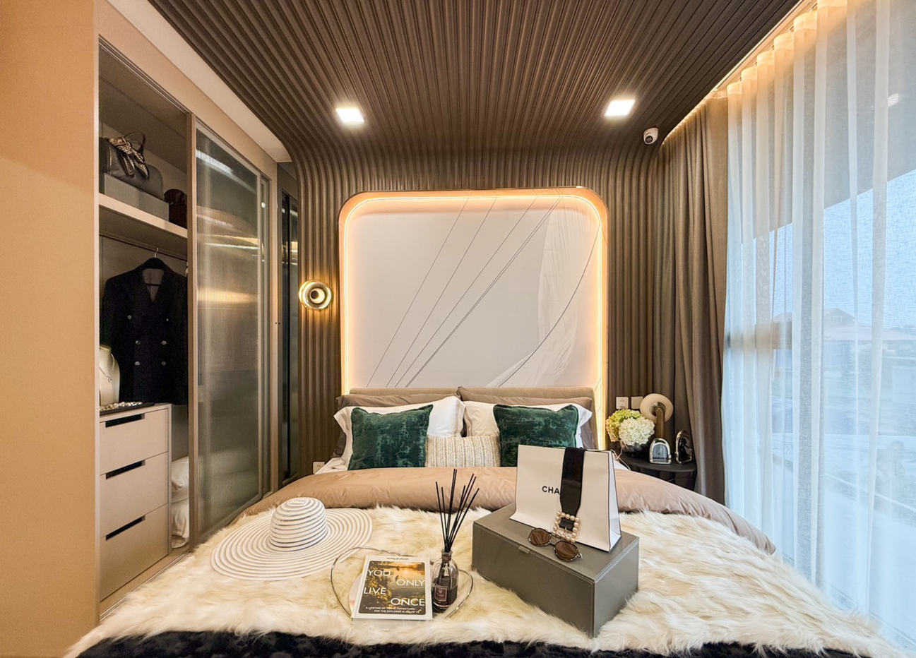 รูป ขายห้องแกรนด์เอ็กเซ็กคิวทีฟ อควารัส จอมเทียน พัทยา 2 ห้องนอน - รูปที่ 11/15