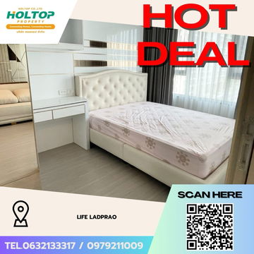 #Z3433💥 021268 🔥Condo for rent: Life Ladprao