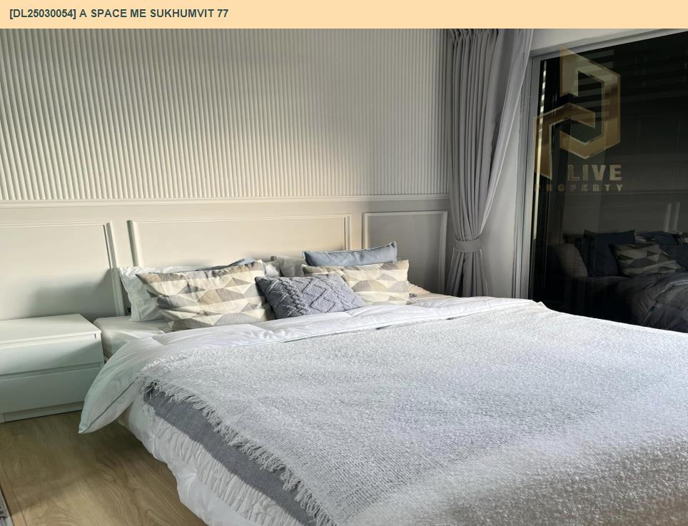 picture DL25030054 Condo for rent, A Space Me Sukhumvit 77 near BTS On Nut, ready to move in, call urgently 0638692663 LineID @162cjixi - 2/6