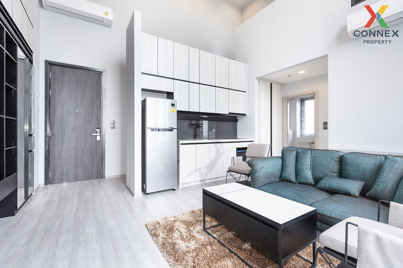 picture FOR RENT condo The line sukhumvit 101 , Duplex , nice view , high floor , BTS-Punnawithi , Bang Chak , Phra Khanong , Bangkok , CX-00573 ✅ Live chat with us ADD LINE @connexproperty ✅  - 11/12
