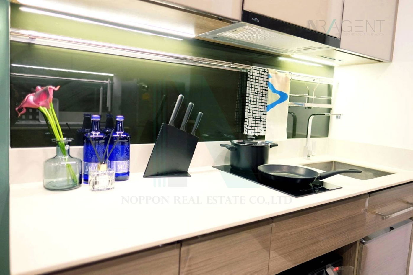 รูป ให้เช่าคอนโด เดอะ ไลน์ พหลฯ-ประดิพัท อาคาร 1 ชั้น 31 1 ห้องนอน ขนาด 34.00 ตรม ใกล้ Big C สะพานควาย - รูปที่ 7/8