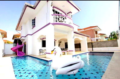 บ้านเดี่ยว ถนนจอมเทียนสาย 2 : ขายพูลวิลล่าสุดหรู – จอมเทียน พัทยา