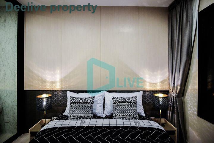 picture DL004677 Condo for rent, Life Asoke - Rama 9 near MRT พระราม 9, ready to move in, call urgently 0638692663 LineID @655ebbvc - 6/9