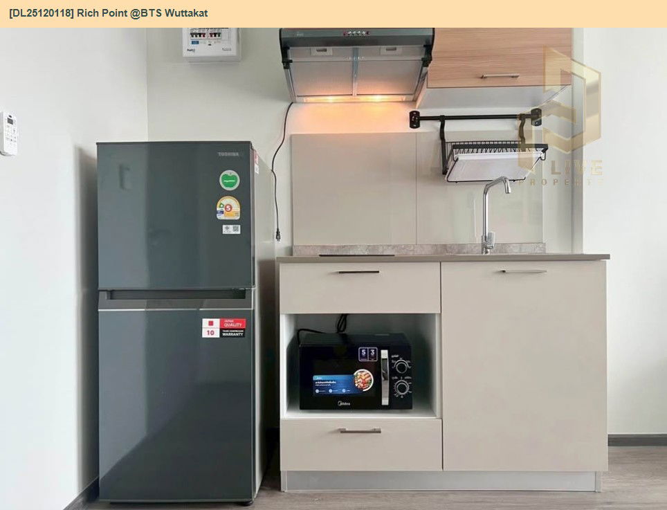 picture DL25120118 Condo for rent, Rich Point @BTS Wuttakat near BTS วุฒากาศ, ready to move in, call urgently 0638692663 LineID @897iyzll - 8/10
