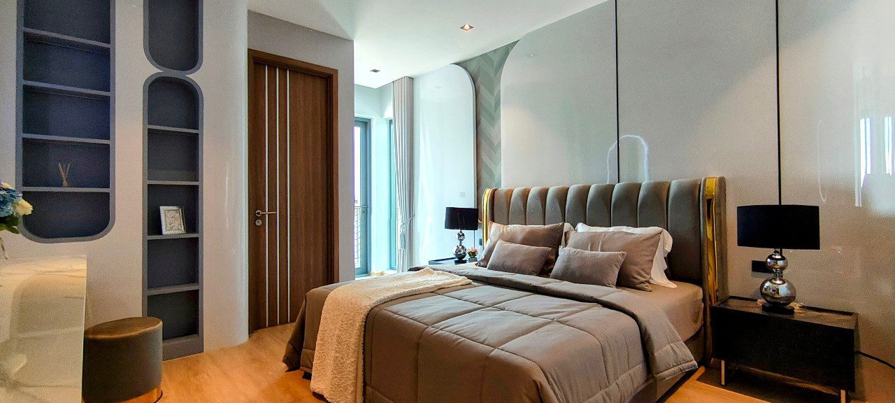 รูป ขายพูลวิลล่า 4 ห้องนอน สไตล์โมเดิร์น ในห้วยใหญ่ - รูปที่ 15/25