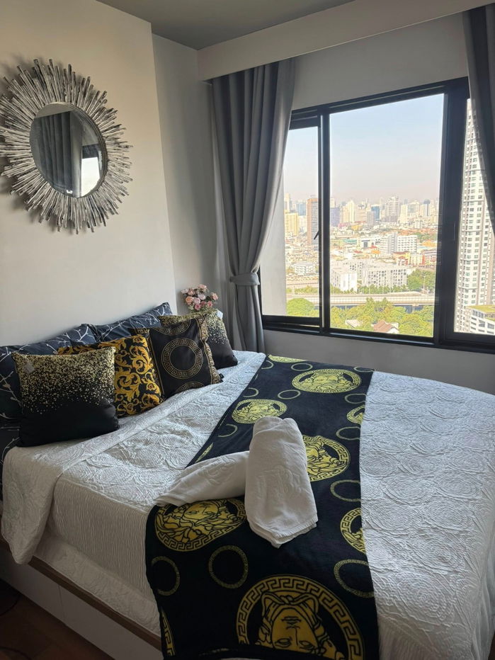 picture BTS On Nut 650 m. Price  18,000 Baht Condo Blocs 77 ( Rental ) - 12/26