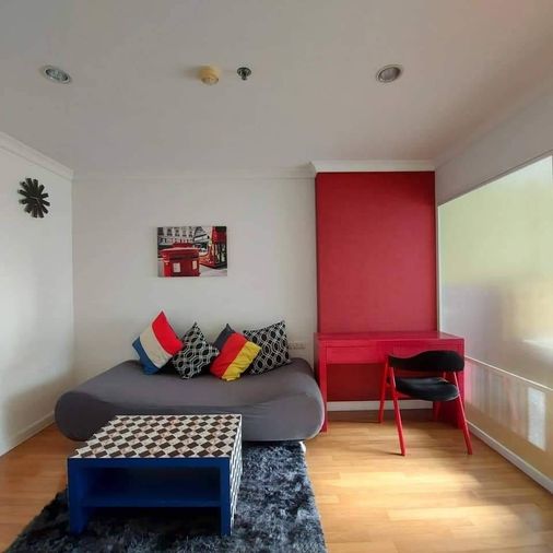 🥳[RAR2512-2329] Lumpini Place Rama IX - Ratchada. C Building, Fl.9th*Washing machine *Near MRT Rama 9💚Line id: @thefirstagent **