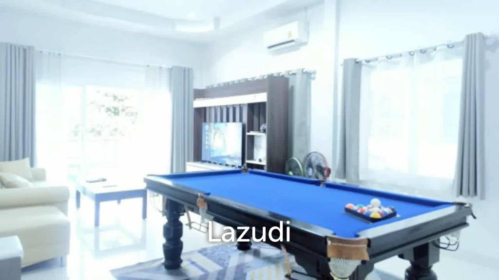 รูป บ้านเดี่ยวทันสมัยพร้อมสระว่ายน้ำและสนามเด็กเล่นในบางเสร่ สัตหีบ - รูปที่ 3/18