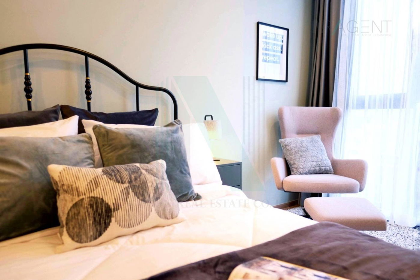 รูป ให้เช่าคอนโด เดอะ ไลน์ พหลฯ-ประดิพัท อาคาร 1 ชั้น 31 1 ห้องนอน ขนาด 34.00 ตรม ใกล้ Big C สะพานควาย - รูปที่ 4/8