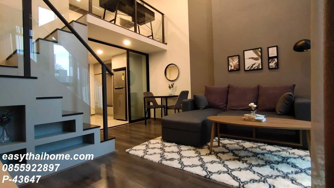 รูป P-43647 ให้เช่า คอนโด ไนท์บริดจ์ สเปซ พระราม 9 แขวงดินแดง เขตดินแดง กรุงเทพมหานคร พร้อมอยู่ ราคาถูก Line Id: @easythaihome 085-592-2897 - รูปที่ 6/28