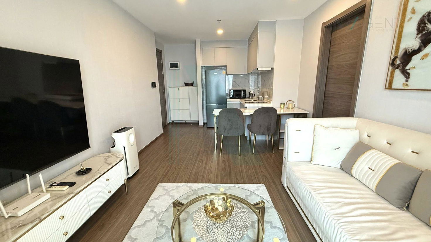 picture 📌 For Rent Condo ARTISAN RATCHADA Building A, Floor 21,1 bed room, Room size 44 sqm - 6/8