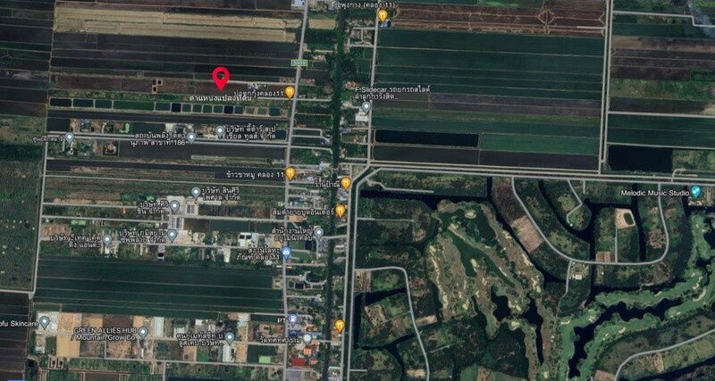 รูป ✨ ขายที่ดินเปล่า 200 ตร.ว. คลอง 11 ลำลูกกา ปทุมธานี | ติดถนนเส้นหลักทางหลวง 3009 | ราคาต่อรองได้! - รูปที่ 2/4