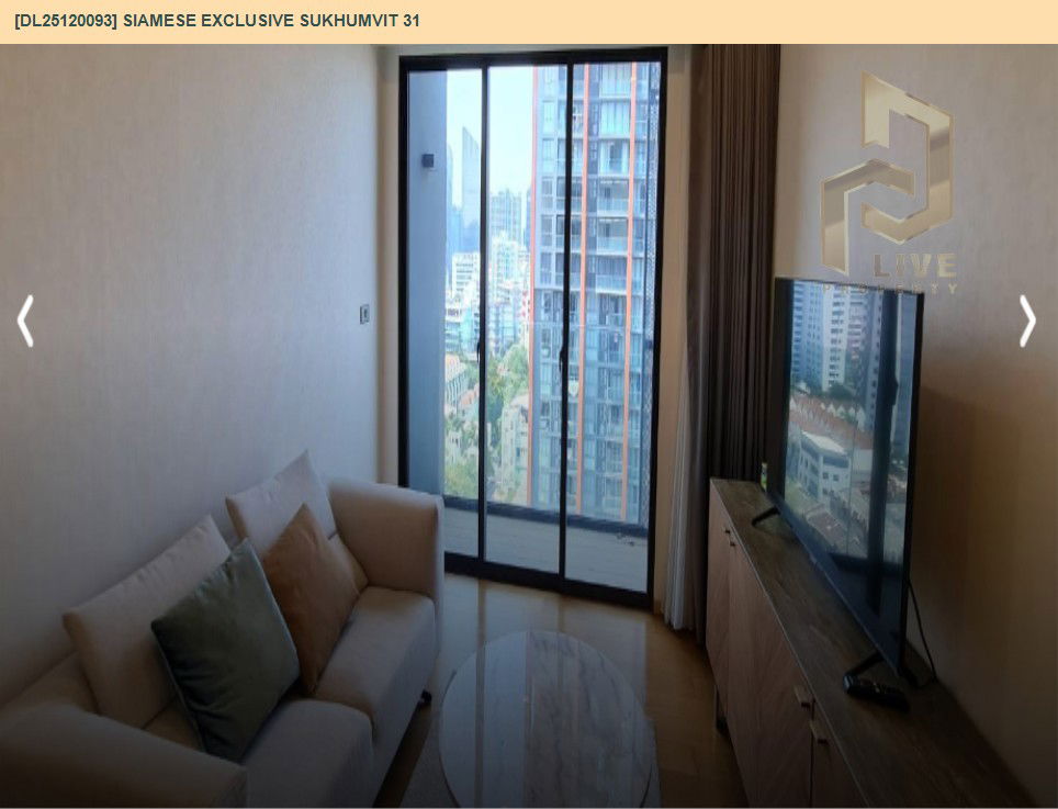 รูป DL25120093 ให้เช่าคอนโด ไซมิส เอ็กซ์คลูซีฟ สุขุมวิท 31 (Siamese Exclusive Sukhumvit 31) ใกล้ BTS พร้อมพงษ์ พร้อมเข้าอยู่ โทรด่วน 0638692663 LineID @897iyzll - รูปที่ 11/14