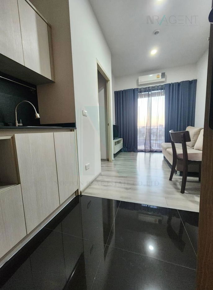 picture 🚩 For Rent Condo DOLCE UDOMSUK Building 1, Floor 5,1 bed room, Room size 33 sqm - 3/8