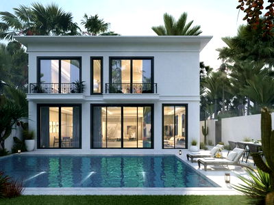 Houses for sale Wat Phra Yai : 5 Bedrooms Pool Villa in Jomtien for Sale