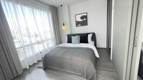 ให้เช่าคอนโด ไอดีโอ โมบิ รางน้ำ อาคาร 1 ชั้น 9 1 ห้องนอน ขนาด 35 ตรม ใกล้ สวนสันติภาพ