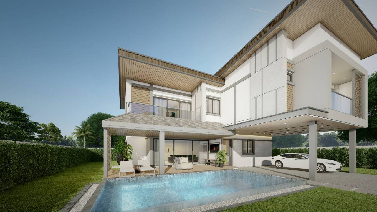 picture 3 Beds Zensiri Estate Jomtien in Pattaya for Sale - 4/8