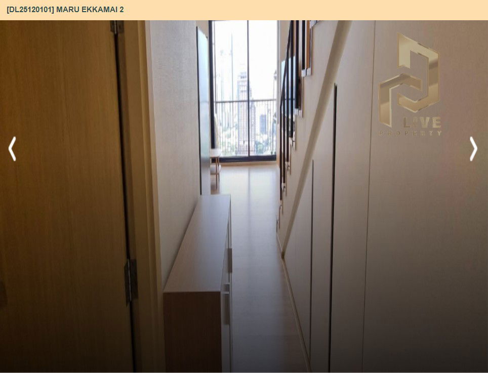 picture DL25120101 Condo for rent, MARU EKKAMAI 2 near BTS Ekkamai, ready to move in, call urgently 0638692663 LineID @655ebbvc - 9/9
