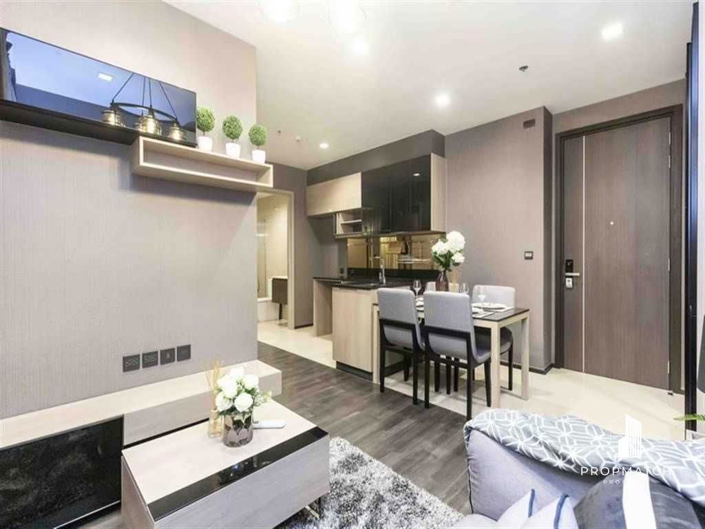 รูป PM023394✨Flash Deal ✨THE LINE Asoke-Ratchada  (2Bed 1Bath 46SQM.) พร้อมอยู่ ! เพียง 37,000 บาทต่อเดือน Tel.0981315848 @propmatch - รูปที่ 3/4