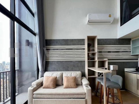 ▚ LD255ツ For Rent Maru Ekkamai 2 Duplex Large Size 42.5 Sqm!! ⭐ PET FRIENDLY Dogs/Cats Allowed (Max 15kg) Near BTS Ekkamai