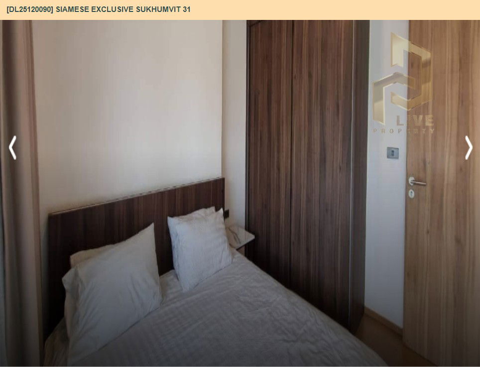 picture DL25120090 Condo for rent, Siamese Exclusive Sukhumvit 31 near BTS Phrom Phong, ready to move in, call urgently 0638692663 LineID @534wlwof - 4/14