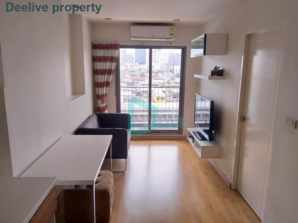 รูป DL000286 ให้เช่าคอนโด คาซ่า คอนโด อโศก - ดินแดง (Casa Condo Asoke - Dindaeng) ใกล้ MRT พระราม 9 พร้อมเข้าอยู่ โทรด่วน 0614453194 LineID @162cjixi - รูปที่ 6/8