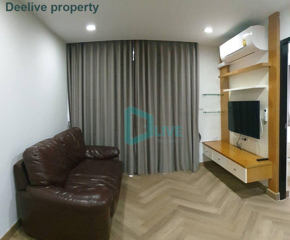 รูป DL101810 ให้เช่าคอนโด เดอะ คริส รัชดา 17 (The Kris Ratchada 17) ใกล้ MRT สุทธิสาร พร้อมเข้าอยู่ โทรด่วน 0653619502 LineID @534wlwof - รูปที่ 6/8