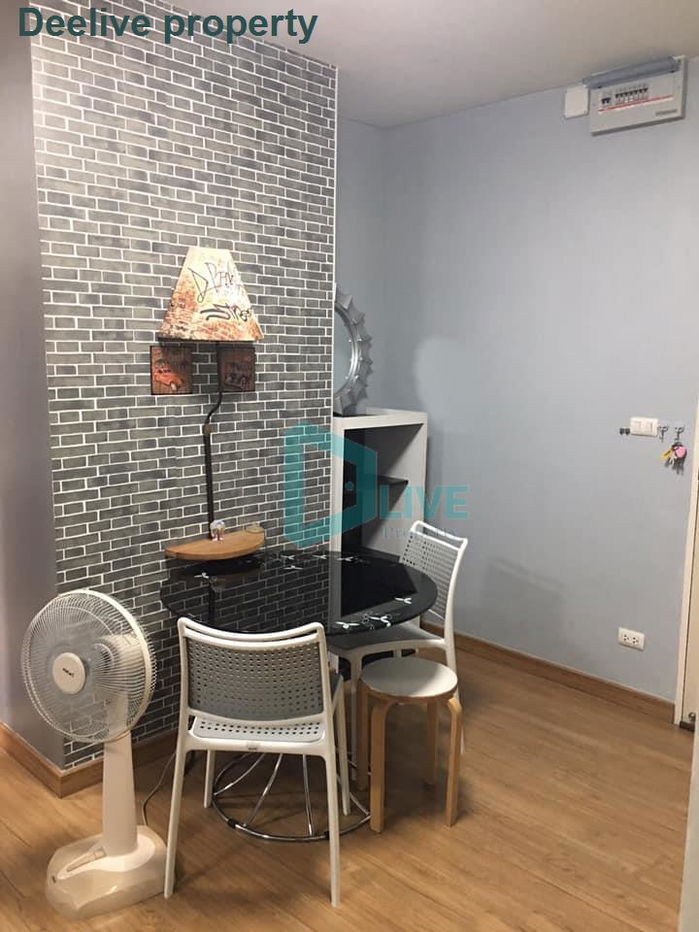 picture DL001409 Condo for rent, Bliz Condominium Rama 9 - Hua Mak near ARL Hua Mak, ready to move in, call urgently 0638692663 LineID @655ebbvc - 4/8