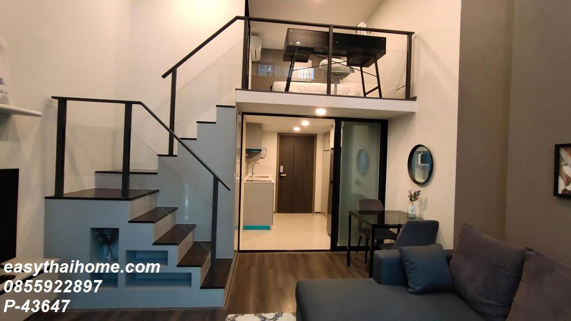 รูป P-43647 ให้เช่า คอนโด ไนท์บริดจ์ สเปซ พระราม 9 แขวงดินแดง เขตดินแดง กรุงเทพมหานคร พร้อมอยู่ ราคาถูก Line Id: @easythaihome 085-592-2897 - รูปที่ 5/28