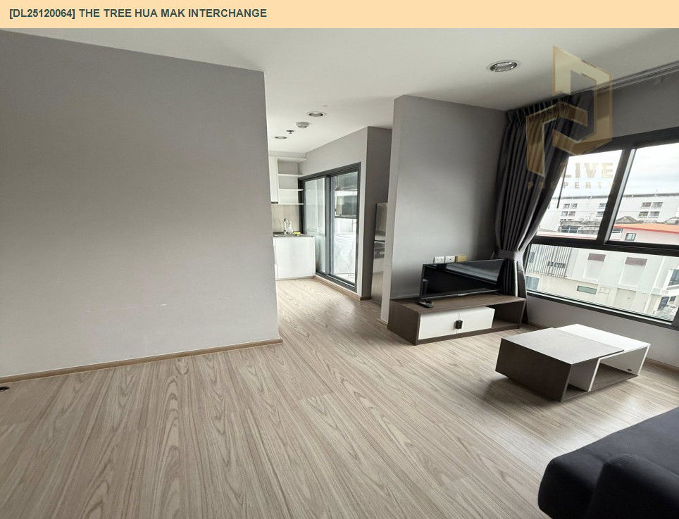 picture DL25120064 Condo for rent, The Tree Hua Mak Interchange near รถไฟฟ้า 3 สาย, ready to move in, call urgently 0638692663 LineID @897iyzll - 4/12