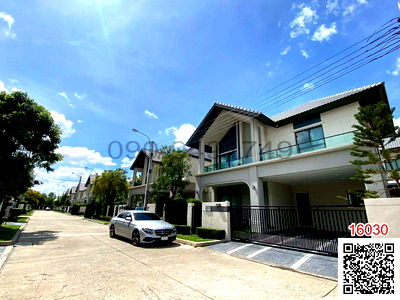 เช่าบ้านเดี่ยว เทสโก้โลตัส ศรีนครินทร์ : เช่า บ้านเดี่ยวหรู หลังใหญ่ Bangkok Boulevard ศรีนครินทร์–บางนา ใกล้ Mega Bangna เพียง 5 นาที