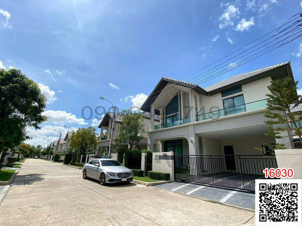 รูป เช่า บ้านเดี่ยวหรู หลังใหญ่ Bangkok Boulevard ศรีนครินทร์–บางนา ใกล้ Mega Bangna เพียง 5 นาที - รูปที่ 1/14